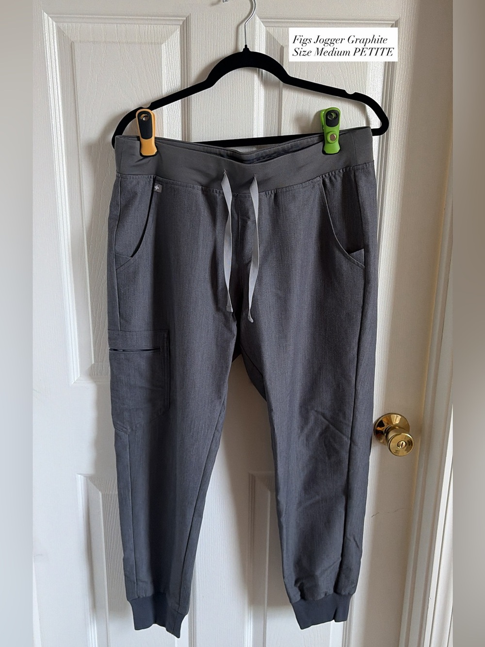 Figs Jogger Scrub Pant Graphite Medium PETITE